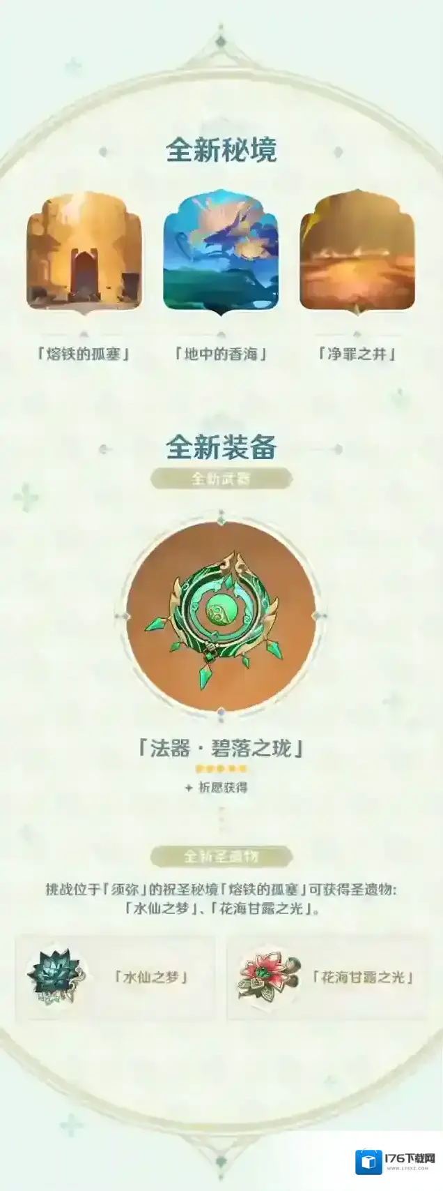 原神「盛典与慧业」3.6版本更新维护预告